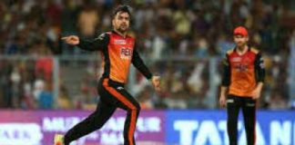 Rashid Khan gives angry send-off to stonnis Rashid Khan gives angry send-off to stonnis He bowled his unpredictable bowl i.e googly to the opener Hulk Stoinis.