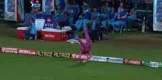 Thailand’s Nattakan Chantam ’s stunning save in Women’s T20 Challenge final Thailand’s Nattakan Chantam ’s stunning save in Women’s T20 Challenge final