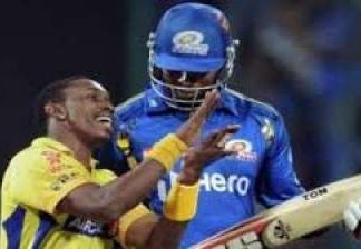 Kieron Pollard teases Dwayne Bravo after MI win ipl title for 5th time Kieron Pollard teases Dwayne Bravo after MI win ipl title for 5th time