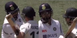 Aus vs Ind: Matthew Wade and Rishabh Pant sledging with each other, see video Aus vs Ind: Matthew Wade and Rishabh Pant sledging with each other, see video