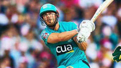 BBL 2020: Chris Lynn hit such a long six, the bowler made such a face on seeing it -
