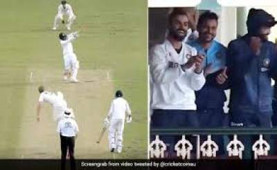 Virat Kohli gave such a reaction on Jasprit Bumrah 's first half century,