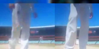 IND vs AUS: steve smith caught red handed while tampering with the pitch, see video IND vs AUS: steve smith caught red handed while tampering with the pitch, see video