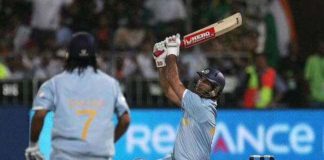 Yuvraj Singh reminisces about World Cup, ‘Sixer King’ hit four sixes in four balls YUVRAJ SINGH HITS FOUR SIXES IN FOUR BALL IN ROAD SAFTEY LEAGUE