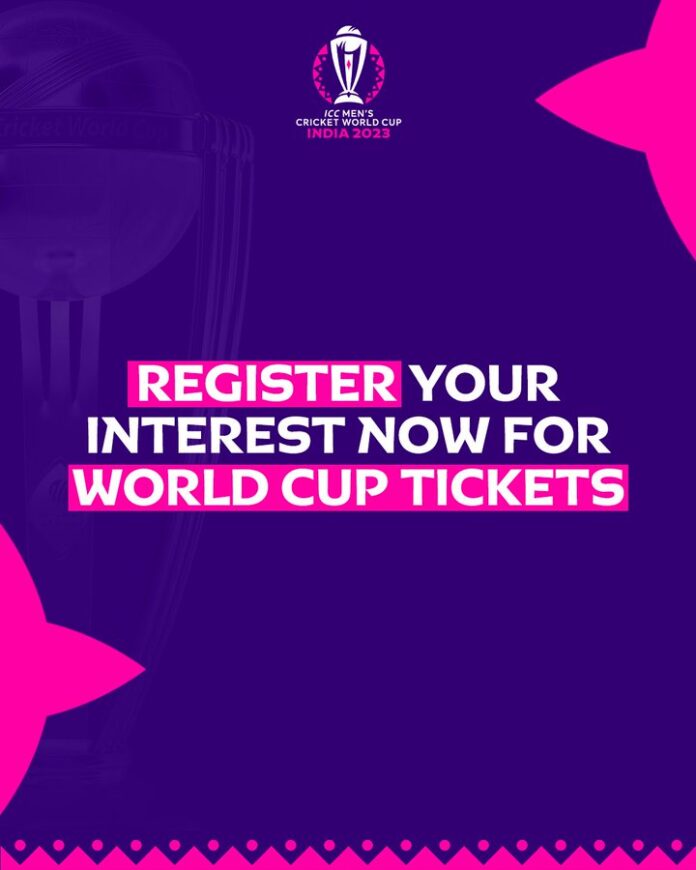 Cricket world cup 2023 ticket booking world-cup-2023-ticket-booking-registration-for-world-cup-tickets-starts-from-today-know-how-to-buy