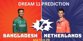 BAN vs NED Dream11, My11Circle Team Prediction Today Match28 BAN vs NED Dream11, My11Circle Team Prediction Today Match28