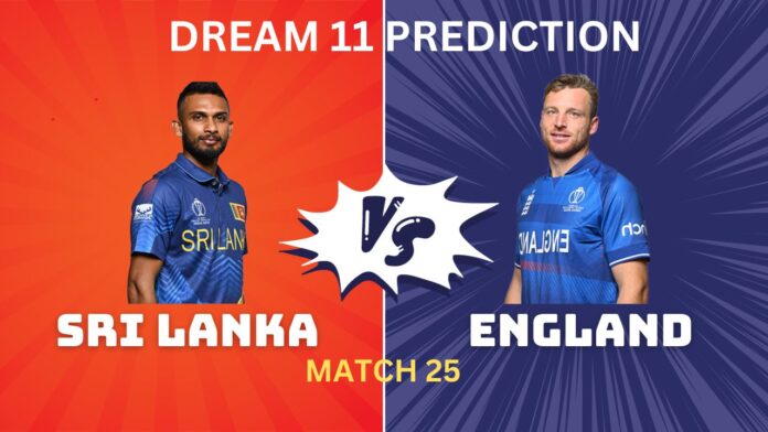 ENG vs SL Dream11, My11Circle Team Prediction Today Match 25