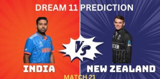 IND vs NZ Dream11, My11Circle Team Prediction Today Match 21 IND vs NZ Dream11, My11Circle Team Prediction Today Match 21
