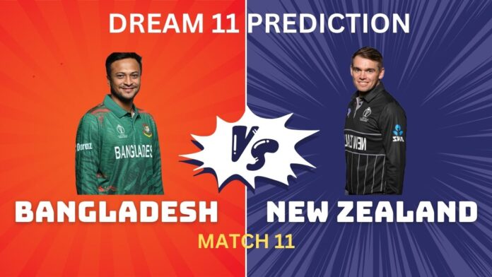 NZ vs BAN Dream11 TEAM Prediction NZ vs BAN Dream11 Prediction, My11Circle Today Match 11