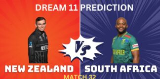 NZ vs SA Dream 11, My11Circle Team prediction Today Match 32 NZ vs SA Dream 11, My11Circle Team prediction Today Match 32