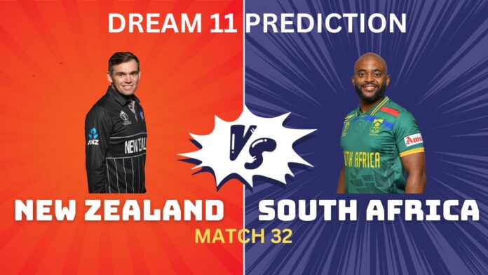 NZ vs SA Dream11 TEAM Prediction NZ vs SA Dream 11, My11Circle Team prediction Today Match 32