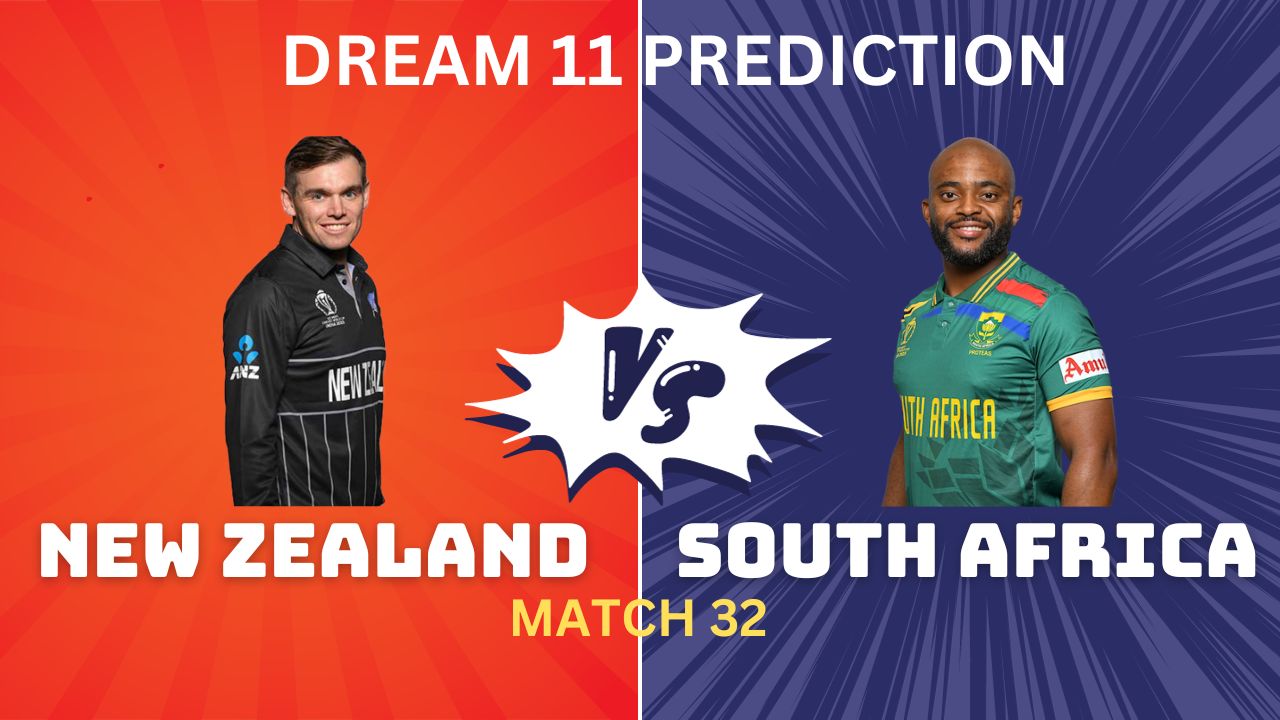 NZ vs SA Dream 11, My11Circle Team prediction Today Match 32