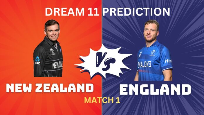 ENG vs NZ Dream11 Prediction Today Match, Dream11 Team Today, Fantasy Cricket Tips, Playing XI, Pitch Report, Injury Update- ICC World Cup 2023, Match 1