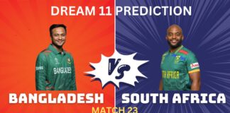 SA vs BAN Dream11, My11Circle Team Prediction Today Match 23 SA vs BAN Dream11, My11Circle Team Prediction Today Match 23