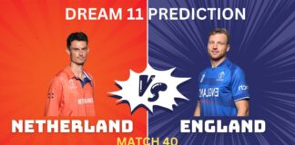 ENG vs NED Dream11, My11Circle Team Prediction Today Match 40 ENG vs NED Dream11, My11Circle Team Prediction Today Match 40