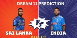 IND vs SL Dream11, My11Circle Team Prediction Today Match 33 IND vs SL Dream11, My11Circle Team Prediction Today Match 33