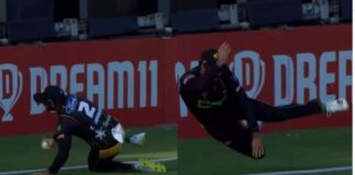 New Zealand player caught the most amazing catch in the history of cricket