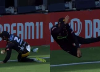 New Zealand player caught the most amazing catch in the history of cricket