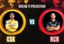 CSK vs RCB Dream11, My11Circle Team Today Prediction Match 1 CSK vs RCB Dream11 Prediction Today Match, Fantasy Cricket Tips, Playing XI, Pitch Report, Injury Update IPL 2024 Match 1