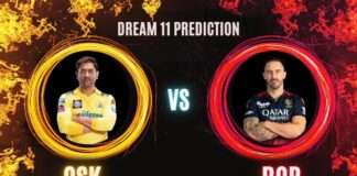 CSK vs RCB Dream11, My11Circle Team Today Prediction Match 1 CSK vs RCB Dream11 Prediction Today Match, Fantasy Cricket Tips, Playing XI, Pitch Report, Injury Update IPL 2024 Match 1