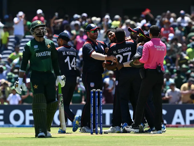 USA defeats Pakistan is biggest upsets of t20 world cup 2024