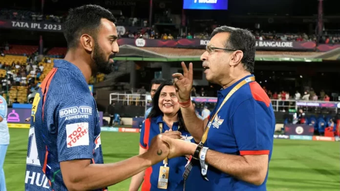 SanjivGoenkaandKLRahul The LSG team will release KL Rahul, who was selected in the draft before the IPL 2022 auction and might not be retained in IPL 2025 auction.