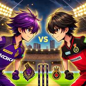 KKR_vs_RCB_Anime_300x300 KKR vs RCB Dream11 prediction, playing XI updates, pitch report, and fantasy cricket tips for the IPL 2025 opening match at Eden Gardens. Find out key players, head-to-head stats, and the best Dream11 team picks for today’s IPL match.