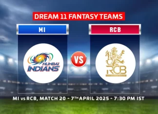 MI vs RCB Dream11 team Prediction MI vs RCB Dream11 Team PREDICTION