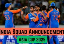 India Squad for Asia Cup 2025: Shubman Gill Returns as Vice-Captain in T20I Team India squad for Asia Cup 2025 announced with Shubman Gill returning as T20I vice-captain. Full squad details, key updates, and leadership changes revealed.