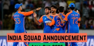 India Squad for Asia Cup 2025: Shubman Gill Returns as Vice-Captain in T20I Team India squad for Asia Cup 2025 announced with Shubman Gill returning as T20I vice-captain. Full squad details, key updates, and leadership changes revealed.