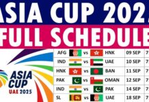 Asia Cup 2025 Cricket Schedule: Dates & Key Fixtures in UAE Asia Cup 2025 cricket runs from 9–28 September in the UAE with 19 T20 International matches. Notable fixtures include India vs Pakistan on 14 September. Fans can view full match details and dates.
