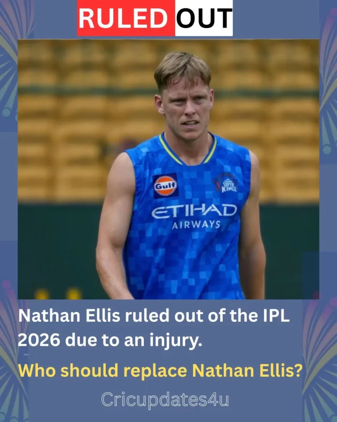 Nathan Ellis injury Nathan Ellis injury IPL 2026 update