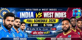 India vs West Indies 2026: Full Schedule, Squads, Venues and Where to Watch Live India vs West Indies 2026: Schedule, Squads, Venues and Live Streaming